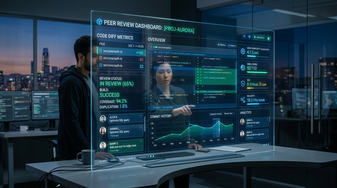 Peer Code Review Dashboard